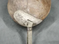 Gants de boxe en cuir et punching ball des années 1940, Tchécoslovaquie