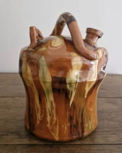 Gargoulette à décor jaspé
