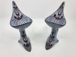 Garniture de Table Vintage Gabrielle Mackiewicz France 1950 (5 pièces