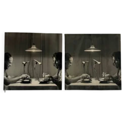 Gerry Hunt (1927 - 2023), ensemble de 2 photographies « Relations transitives »