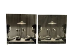 Gerry Hunt (1927 - 2023), ensemble de 2 photographies « Relations transitives »
