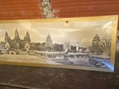 Glacoïde panoramique ancien temple d’angkor-vat expo paris 1931 rare #