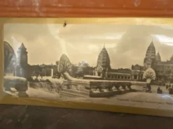 Glacoïde panoramique ancien temple d’angkor-vat expo paris 1931 rare #
