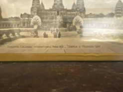 Glacoïde panoramique ancien temple d’angkor-vat expo paris 1931 rare #