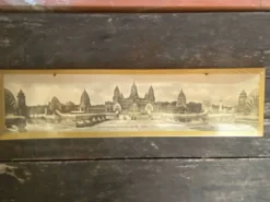 Glacoïde panoramique ancien temple d’angkor-vat expo paris 1931 rare #