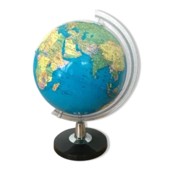 Globe terrestre années 80