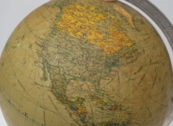 Globe terrestre de table JRO des années 1930, Allemagne
