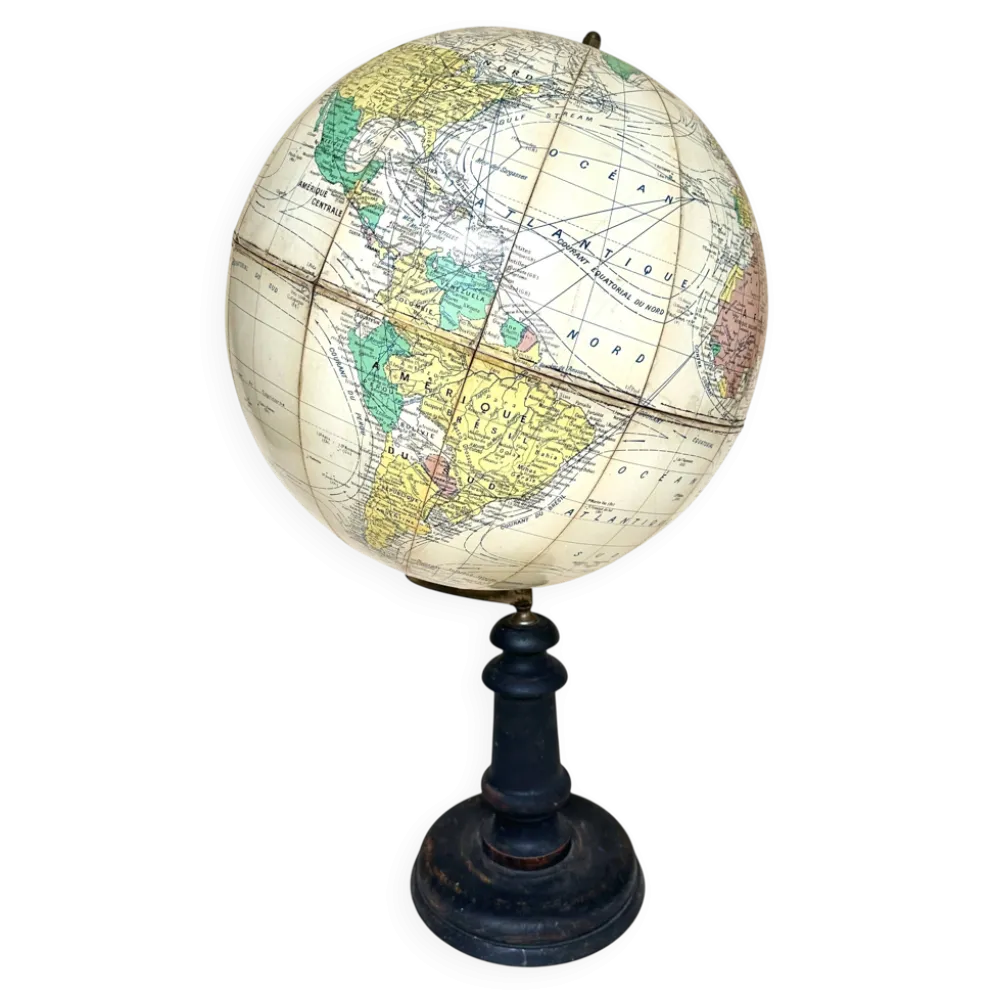Globe terrestre Girard, Barrère et Thomas - 58 cm