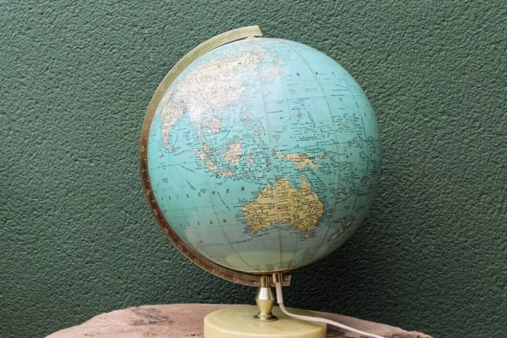 Globe terrestre JRO Verlag, Munchen