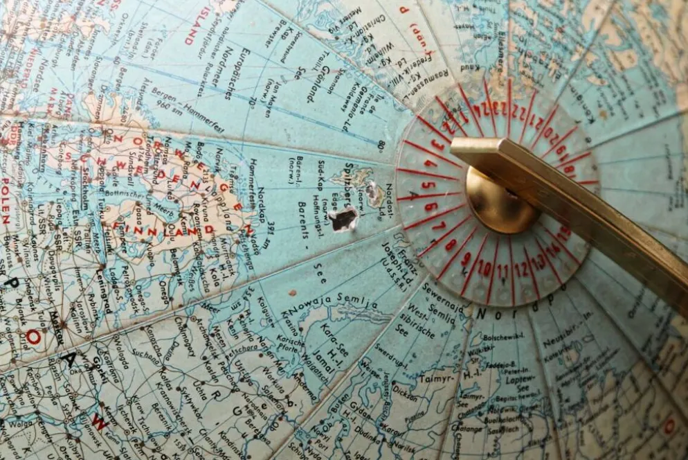 Globe terrestre JRO Verlag, Munchen