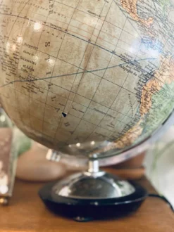 Globe terrestre lumineux Columbus Jordglob, Suède, 1950s