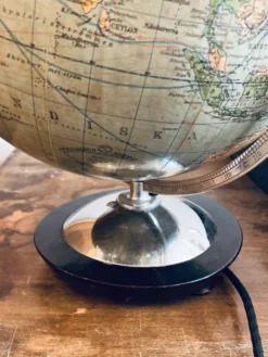 Globe terrestre lumineux Columbus Jordglob, Suède, 1950s