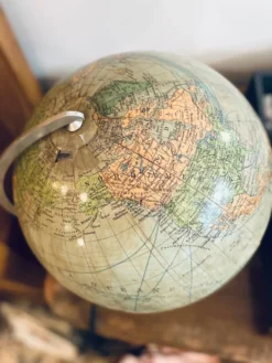 Globe terrestre lumineux Columbus Jordglob, Suède, 1950s