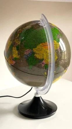 Globe terrestre lumineux made in italy