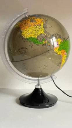 Globe terrestre lumineux made in italy