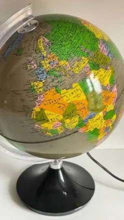 Globe terrestre lumineux made in italy