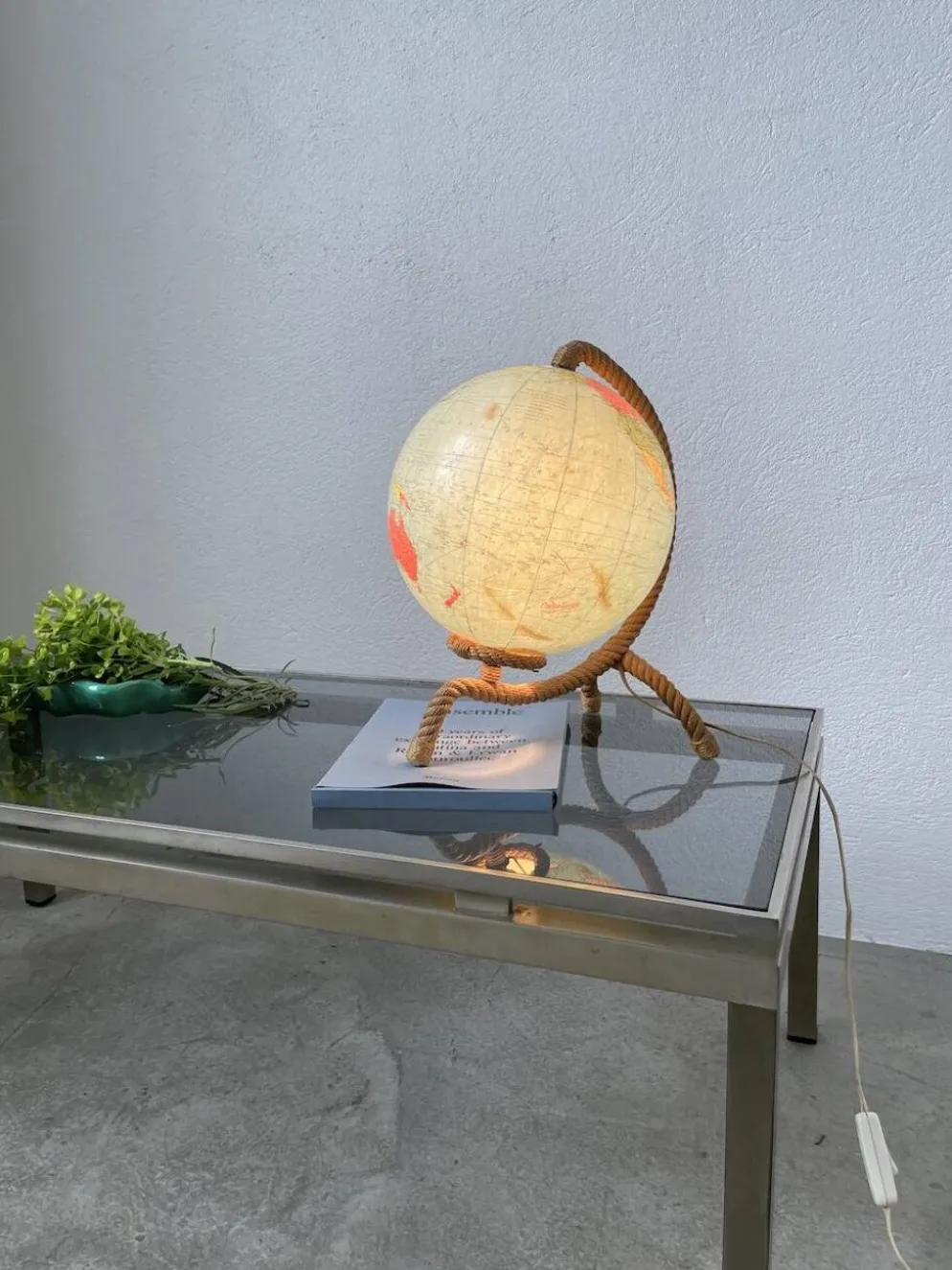 Globe terrestre lumineux Tarride