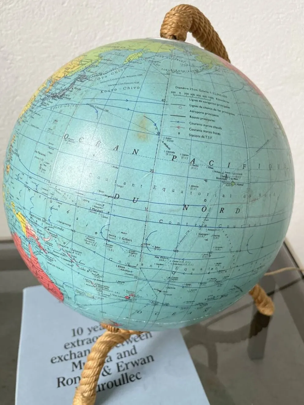 Globe terrestre lumineux Tarride