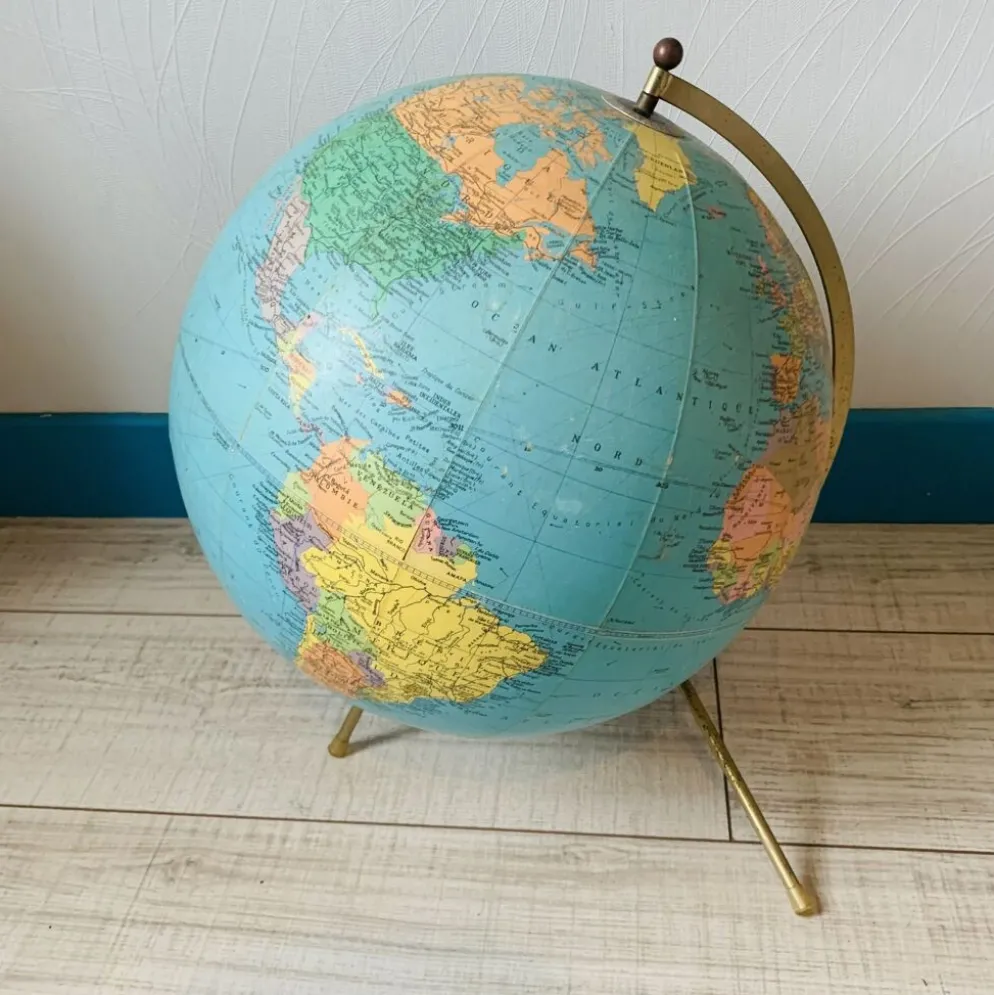 Globe terrestre mappemonde XXL - 1970’s