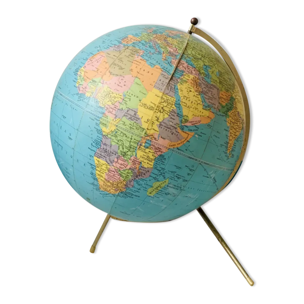 Globe terrestre mappemonde XXL - 1970’s