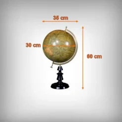 Globe terrestre signé J.Forest – Fin XIXe