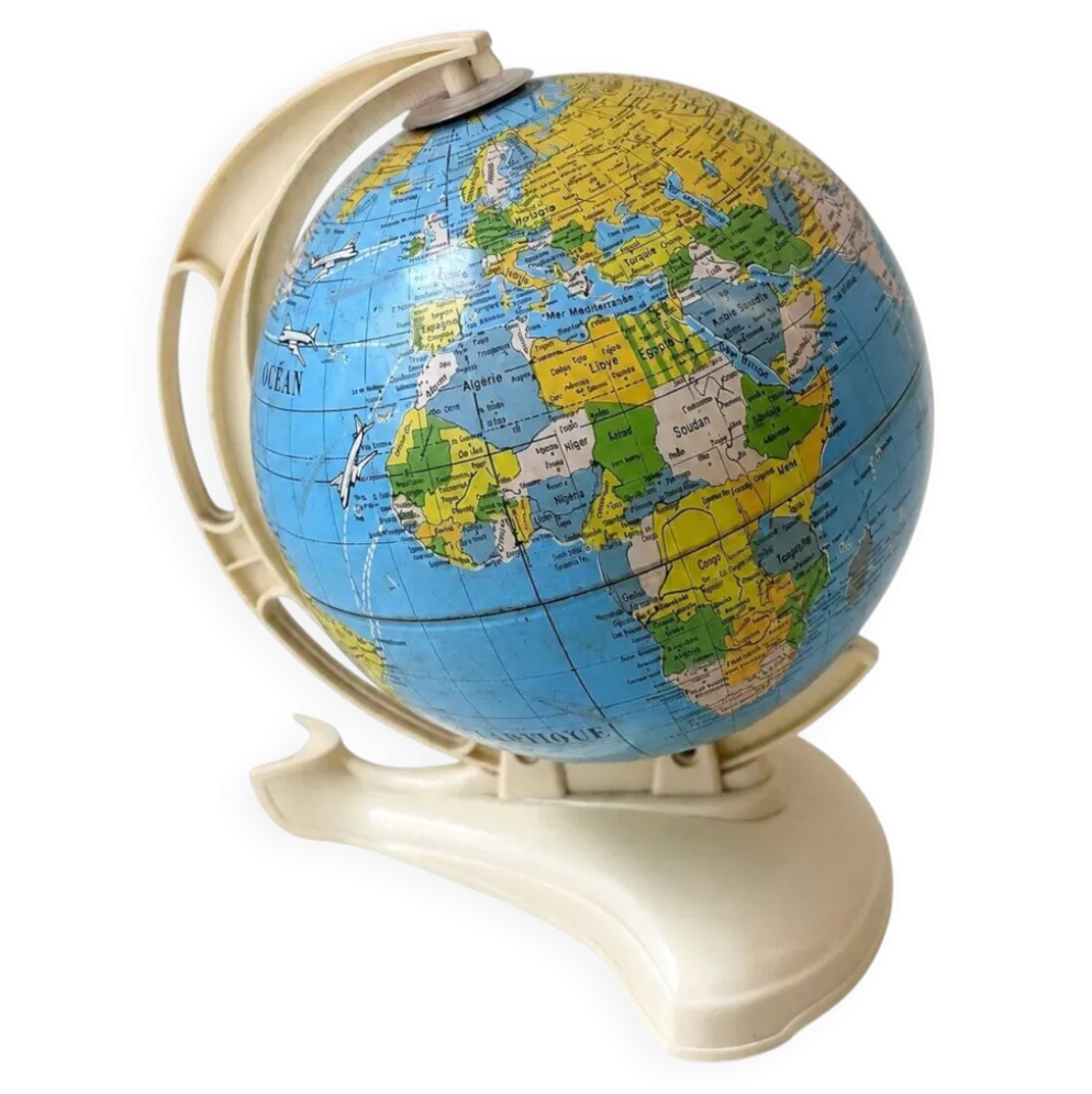 Globe terrestre vintage