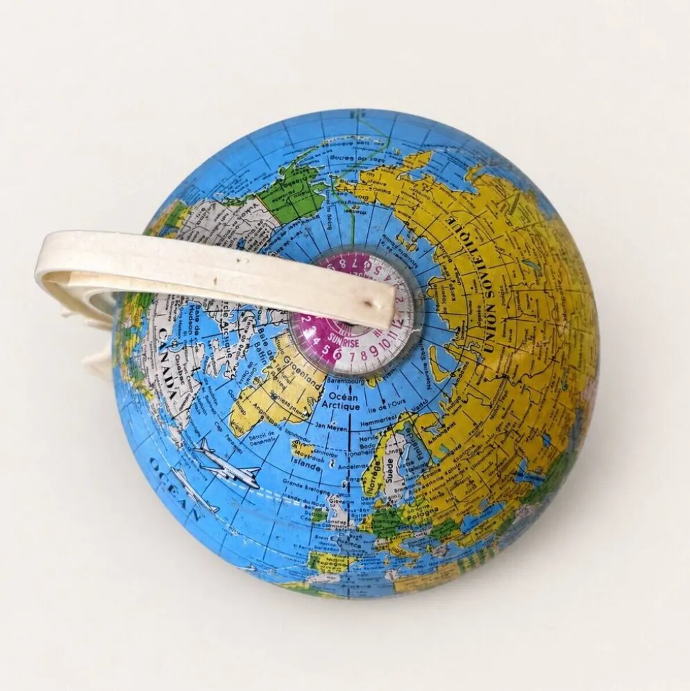 Globe terrestre vintage