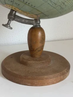 Globe vintage 1950 terrestre Girard et Barrère et Thomas - 46 cm