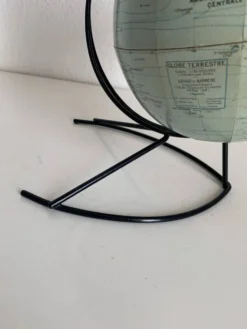Globe vintage 1960 terrestre Girard Barrère mappemonde - 23 cm