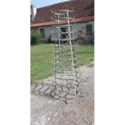 Égouttoir à bouteilles ancien 