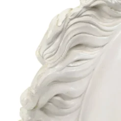 Grand buste classique cheval du Parthénon style grec plâtre 39 cm