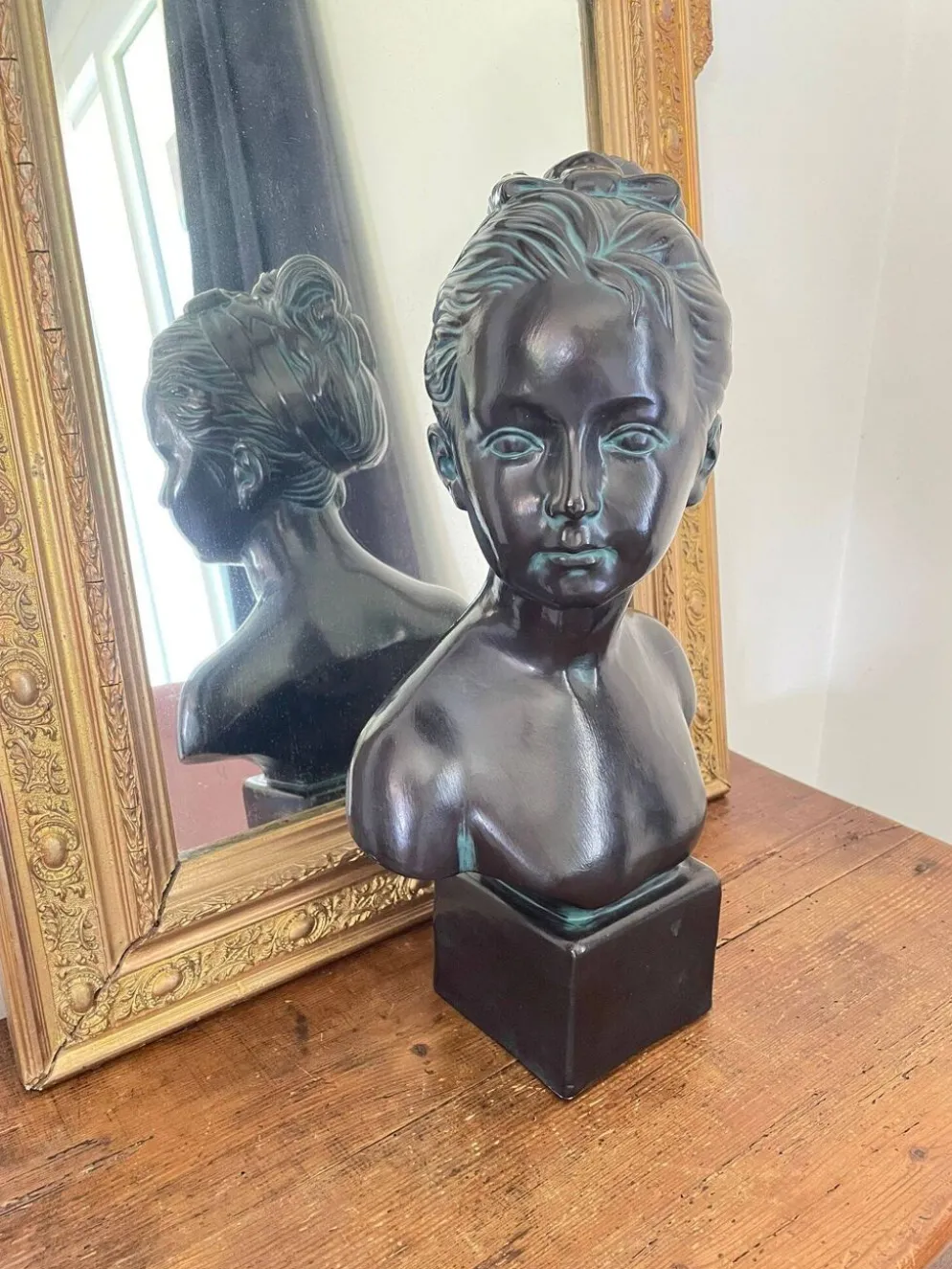 Grand buste de Marie-Louise Brongniart (par Jean-Antoine Houdon)