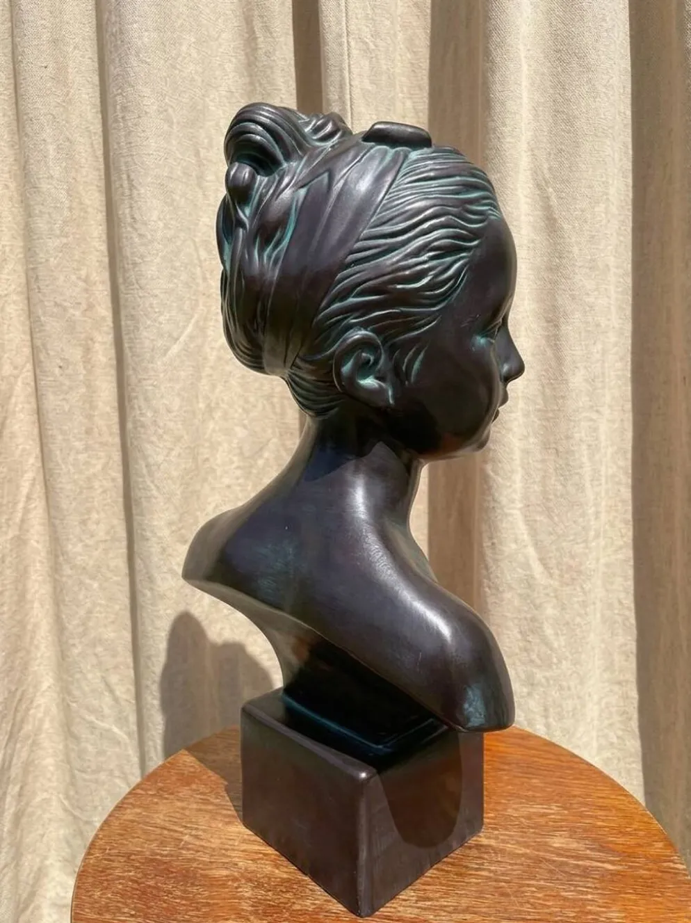 Grand buste de Marie-Louise Brongniart (par Jean-Antoine Houdon)