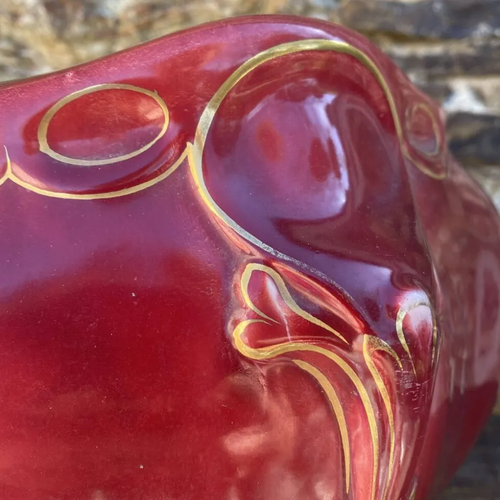 Grand cache pot art nouveau
