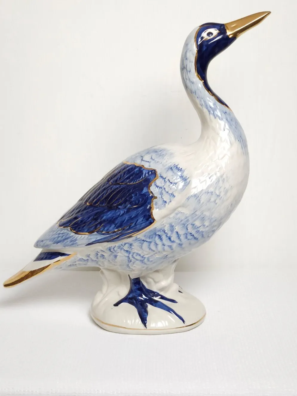 Grand canard en céramique Italie vintage