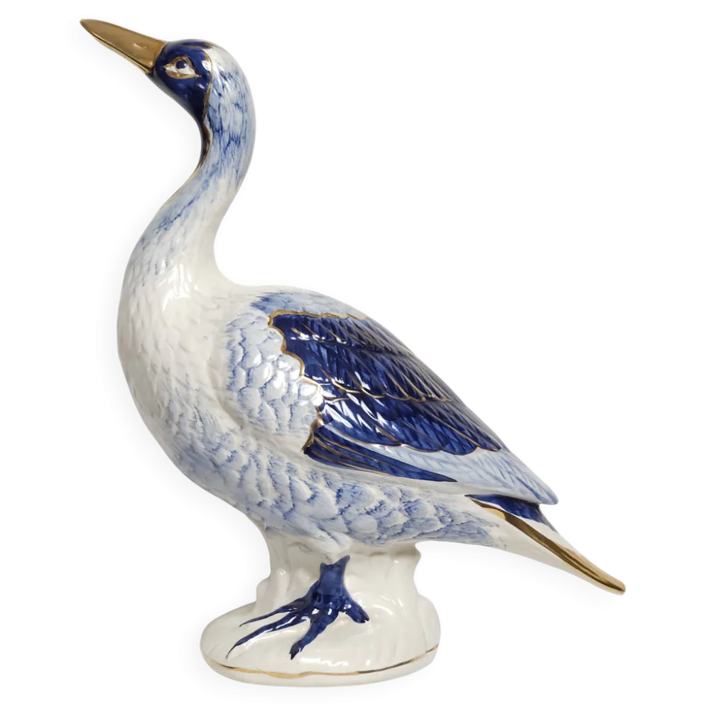 Grand canard en céramique Italie vintage