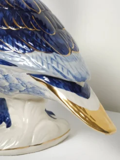 Grand canard en céramique Italie vintage