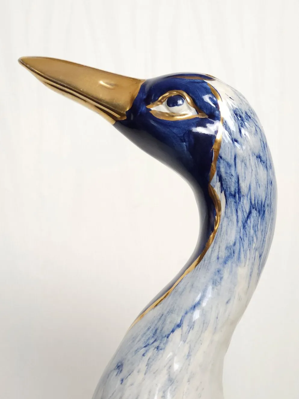 Grand canard en céramique Italie vintage