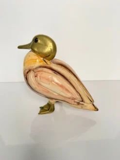 Grand canard en céramique par Lancel