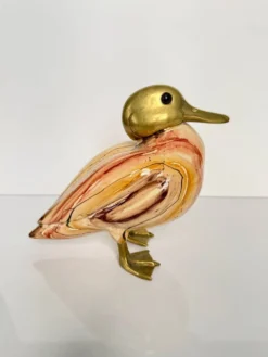 Grand canard en céramique par Lancel