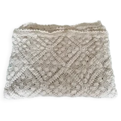 Grand dessus de lit vintage au crochet fait main