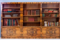 Grande bibliothèque Art Déco, Tchécoslovaquie, années 1930