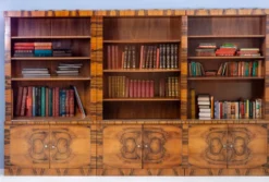 Grande bibliothèque Art Déco, Tchécoslovaquie, années 1930