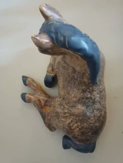 Grande figurine de poulain en céramique par Michael Andersen & Søn, Bornhol