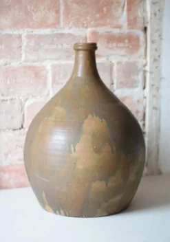 Grande jarre céramique vintage, lampe, bonbonne, dame-jeanne, bouteille