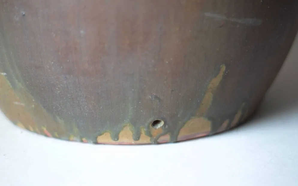 Grande jarre céramique vintage, lampe, bonbonne, dame-jeanne, bouteille