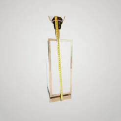 Grande Lampe Laiton Dore Et Noir Année 70 Dlg Maison Jansen Design Et Éléga