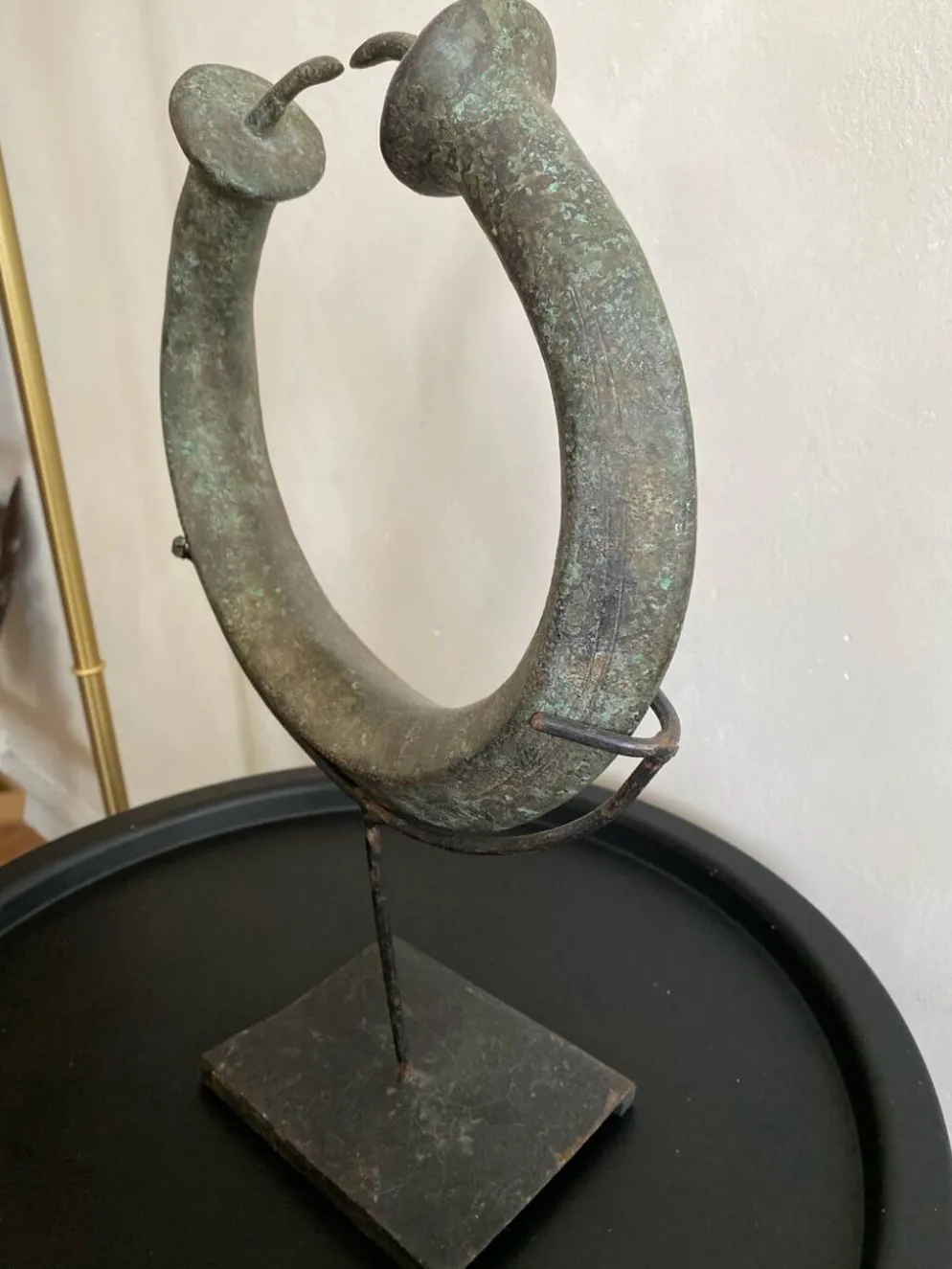 Grande monnaie de prestige africaine – Bronze massif – Afrique de l’Ou