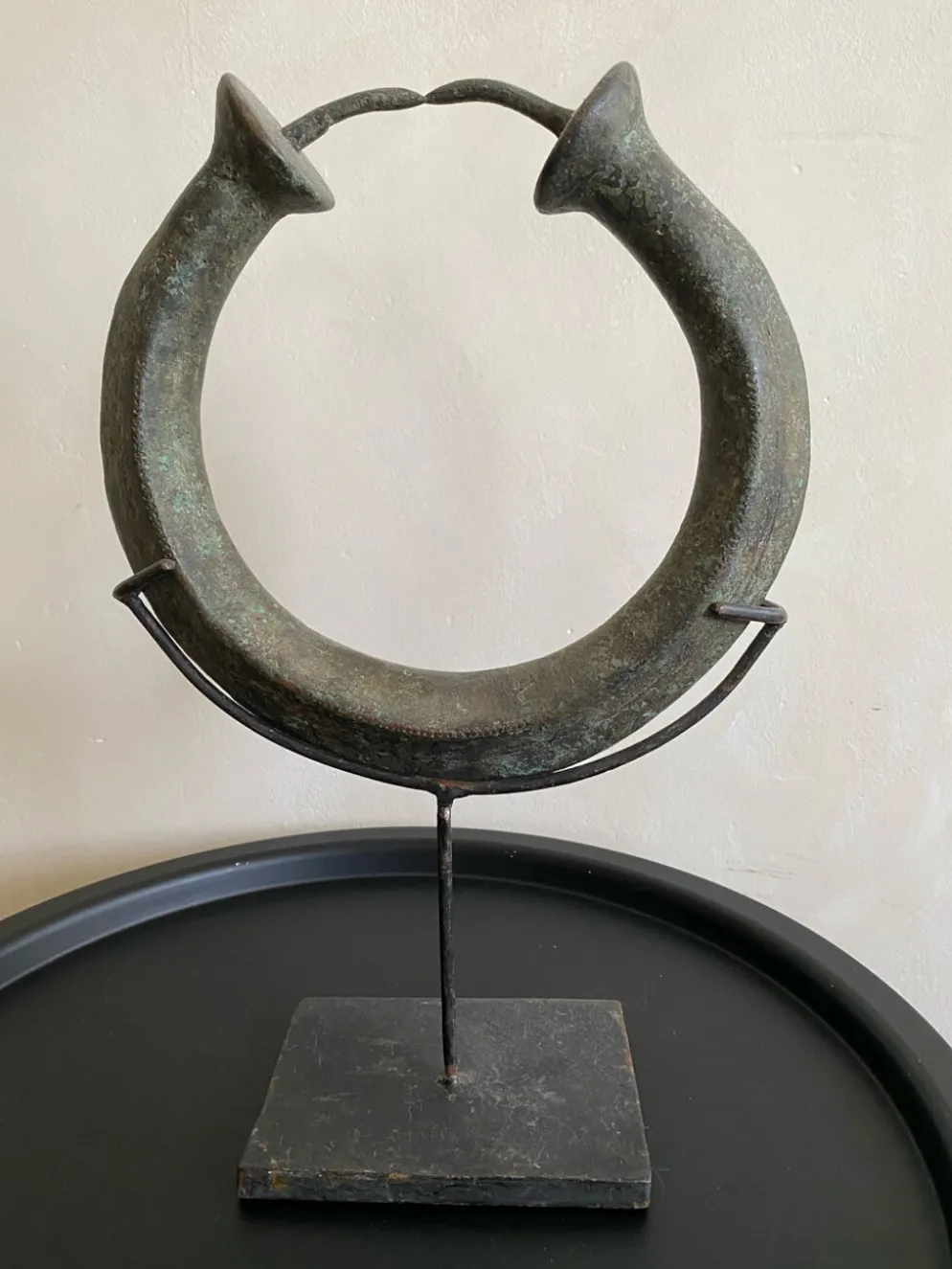 Grande monnaie de prestige africaine – Bronze massif – Afrique de l’Ou