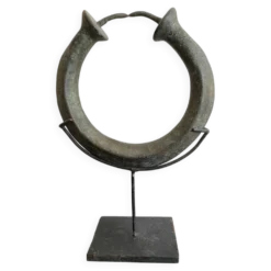 Grande monnaie de prestige africaine – Bronze massif – Afrique de l’Ou